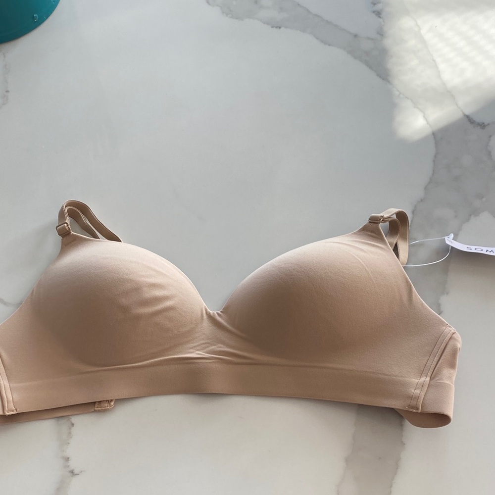 Soma Nude/Tan Wireless T-Shirt Bra